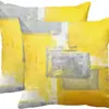 Fundas de almohada decorativas abstractas pintadas a mano para el hogar, temporada primavera/verano, fundas de almohada para el hogar, fundas de almohada de pájaros y flores al por mayor para primavera/verano y otoño
