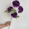 Em estoque nova simulação flor 4 cabeça luoshen peônia casamento auditório teto alta arranjo de flores decorativas vaso flores