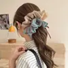 Diadema Elástica para el Cabello Moda Coreana Dongdaemun para Mujeres Tacto de Alta Gama Súper Grande Elástico Versátil Duradero Cuerda para el Cabello Goma Elástica