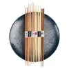Palillos de Bambú Estilo Japonés para Restaurantes, Palillos Desechables para Barbacoa, Izakaya, Para Llevar, Palillos de Sushi con Diseño de Logo