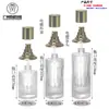 Nueva botella de diamante de grano vertical de alta gama 100ml botella de loción de agua 40ml botella de base de esencia 30-50g botella de vidrio para crema