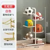 Estante de Almacenamiento para Baloncesto para Uso en Interiores en Casa, Caja de Almacenamiento para Bádminton, Equipo Deportivo de Fitness, Estante de Almacenamiento para Pelotas