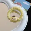 Lindos Accesorios para el Cabello Sanrio Perro Yugui Anillo para el Cabello de Intestino Colorido Titular de Dibujos Animados Dulce Goma para el Cabello Kulomiza Adorno para la Cabeza de Tendón