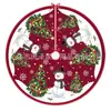 Saia de Árvore de Natal Popular com Estampa de Desenho Animado, Cobertura Decorativa para Atmosfera Festiva, Fornecimento Direto do Fabricante, Grande Quantidade, Preço Excelente, em Estoque