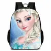 Mochila Escolar para Preescolar Princesa Congelada Aisha Sophia Niñas Mochila Infantil Escolar Dibujos Animados para Estudiantes de Primaria