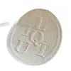 Pegatinas Autoadhesivas Personalizadas de Textura Rugosa Sin Color, Etiquetas con Logo Estampado en Caliente en Relieve, Sellado y Etiquetado Personalizado