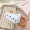 Presilha de Cabelo de Pelúcia Desenho Animado para Meninas, Presilha Grande BB para Estudantes, Presilha Fofa para Franja Lateral, Doce Acessório de Cabelo
