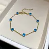 Pulseira de flor oval em zircônia, luxo leve, alta qualidade, elegante, design único, acessório feminino versátil