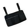 Bolsa Lateral para Silla de Ruedas de Comercio Exterior con Tiras Reflectantes, Organizador de Almacenamiento Multi-Bolsillo, Bolsa Colgante, Portátil para Viaje, Colgable