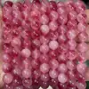 Xicui Piedra Natural de Alta Calidad Calcedonia Cuentas Redondas Pulsera DIY Accesorios de Joyería de Goma Componentes Semiacabados al por Mayor