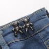 Nuevo botón de cintura sin costuras desmontable con hebilla de oso, artefacto para adelgazar la cintura grande de los pantalones de mezclilla