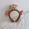 Faixa de Cabelo Fofa para Lavar o Rosto para Mulheres, Novo Acessório de Cabelo de Desenho Animado Outono e Inverno, Faixa de Cabelo de Pelúcia, Elástico de Cabelo, Presilha de Cabelo