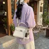 Bolsa de Mão Pequena Exquisita e Moderna para Mulheres, Nova Moda Primavera 2026 Versátil Bolsa de Ombro, Bolsa Transversal Casual Simples