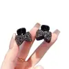 Mini Pinza de Presión con Forma de Lazo y Diamantes Flash Pinza Pequeña de Agarre Lujo Ligero tamaño pequeño Pinza Frontal para Flequillo Pinza Superior para el Cabello de Mujer Pinza Pequeña Lateral