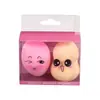 Huevo de Belleza Húmedo y Seco borla de calabaza borla de gota de agua huevo de maquillaje al por mayor huevo de maquillaje borla de esponja cortada en ángulo