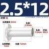 GB873 remache de aluminio cabeza plana grande remache semitubular cabeza semirredonda remache hueco cabeza redonda M2M2.5M3M4M5M6
