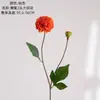 Flores de Cerejeira com 2 Cabeças, Flores Artificiais Dália, Plantas Verdes Atacado, Decoração de Casamento, Artesanato com Flores Artificiais, Estilo Ins, Transfronteiriço