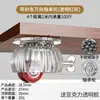 Rueda Universal sin Perforación Polea de Bola Adhesiva Base Móvil Engrosada Accesorios de Polea Pequeña Móvil para el Hogar Silencioso