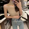 Novo Estilo de Verão Top Curto Sexy Estilo Garota Popular Sem Mangas com Design Pulôver, Regata Fashion e Estilosa para Mulheres