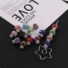 Arcilla de estornino transfronteriza llena de pequeños champiñones cuentas de diamantes DIY pulsera hecha a mano collar colgante material para joyería accesorios