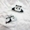 Novo Conjunto de Presilhas de Cabelo de Panda em Acetato de Desenho Animado, Grampos Fofos para Meninas, Presilhas para Franja, Doces Acessórios de Cabelo para Crianças
