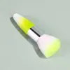 Pincel de Pó com Gradiente Único Cabo Longo Pincel para Unhas Pincel de Limpeza Beleza Especial Pincel para Blush Pincel de Maquiagem para Beleza
