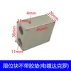 Bloco de limite para máquina de gravação, batente de limite, batente de limite de curso, batente de limite rígido para marcenaria e processamento de pedra, bloco anticolisão, componente de ferro, bloco resistente a impactos