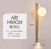 Lámpara de pared artística de travertino amarillo en estilo chino retro wabi-sabi para dormitorio, sala de estar, pared de fondo, pasillo y escalera, luz LED cálida