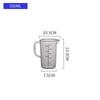 Vaso medidor de plástico acrílico para PC con escala, resistente a altas temperaturas, 2000 ml, 3000 ml, 5000 ml, especial para tienda de té con leche, gran capacidad