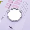 Nuevo Espejo en Forma de Corazón Accesorios para Teléfono DIY Diamante Mickey Incrustado Flor de Ciruelo Lente Acrílica Materiales de Belleza