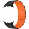 Adequado para pulseira de silicone magnética Samsung Galaxy Watch 8/9 Pulseira para Watch 8 Classic 46mm