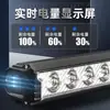Farol de Alumínio de Alta Luminosidade Versão Horizontal Transfronteiriça 2800 Bateria de Longa Duração de Alta Capacidade Carregamento USB Luz Forte Farol de Ciclismo
