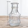 Vaso de vidro criativo decoração hidropônica ins estilo pequeno vaso alto sentido arranjo de flores dispositivo de alto valor de cor pequeno presente atacado