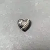 Remaches metálicos en forma de corazón con pedrería para ropa, bolsos, zapatos, sombreros, manualidades DIY