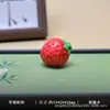 Adornos de frutas y verduras tallados en sándalo, mini manzanas realistas, naranjas, calabazas, artículos creativos de decoración para el hogar