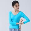 Ropa de Práctica de Baile para Mujeres, Tops de Nuevo Estilo, Danza Clásica, Examen de Arte para Adultos, Ropa de Yoga para Moldear el Cuerpo, Ropa Diaria de Manga Corta para Bailarines