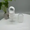 Bico pulverizador de protetor solar tipo halo com 32 dentes, bico pulverizador de protetor solar de pequena abertura, bico de vácuo com fecho, bico de protetor solar externo