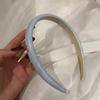 Diadema de Color Etiqueta Dorada Vintage para Mujer, Sentido de Alta Gama, Exquisita, Combinable con Todo, Para la Parte Superior de la Cabeza, para Lavarse la Cara, Accesorios para el Cabello Nuevos 2024