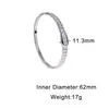 Pulsera Minimalista de Alto Nivel con Broche Transfronterizo Acero de Titanio Chapado en Oro No se Desvanece Estilo Nicho Personalizado Pulsera de Acero Inoxidable para Mujer