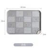 Bandeja Engrosada Portavasos de Doble Capa Estante Escurridor para Tazas de Té Casero Estante Profundo para Almacenamiento de Tazas, Tazones y Palillos