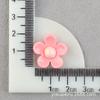 Flor de Cinco Pétalos Accesorios de Resina DIY Harajuku Crisantemo Pequeño Girasol Agujero Parche para Zapato DIY Horquilla Accesorios para el Cabello