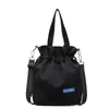 Bolso de Mano y Bolso Cruzado de Color Sólido de Gama Alta, Bolso Cubo Casual para Mujer, Bolso de Hombro Simple de Moda, Bolso de Moda Nicho para Mujer, Comercio Exterior