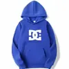 Sudadera de Manga Larga con Letra DC para Hombre y Mujer, Sudadera de Moda y Sencilla Estilo Callejero, Estilo Gimnasio Otoño e Invierno