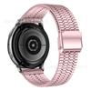 Adecuado para Huawei Gt5 42mm Smart Watch con Huawei Watch2 Series Gama Alta Doble Seguro Acero Inoxidable de Siete Eslabones