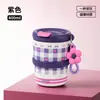 Caneca de Café de Aço Inoxidável 316 de Alto Acabamento com Cordão Copo Térmico a Vácuo de Camada Dupla para Meninas Casa Portátil Copo para Beber Diretamente