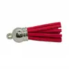 Nuevo Colgante de Borla de Terciopelo Coreano de 3 cm Fleco de Mini Borla Accesorios DIY Hechos a Mano Borla Galvanizada