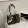 Bolsa Tote para o Trabalho para Mulheres 2025 Inverno Nova Tendência de Alto Valor Retrô Bolsa de Ombro Elegante Bolsa de Mão para Compras