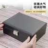 Caja de Almacenamiento de Joyería de Doble Capa, Gran Capacidad, Caja de Almacenamiento con Cerradura para Collares, Aretes, Pendientes, Accesorios de Uñas y Joyero