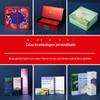 Caixas de Embalagem Personalizadas do Fabricante Original, Caixas Coloridas Feitas Sob Medida, Caixas de Papelão Branco, Caixas Clamshell, Caixas em Formato de Livro, Caixas de Presente com Estampagem Dourada