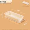 Lonchera desechable biodegradable cuadrada almidón de maíz tres compartimentos cuatro compartimentos cinco compartimentos seis compartimentos caja para llevar embalaje caja para ensalada